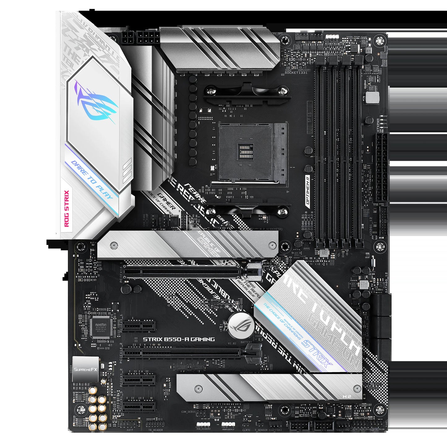 ROG STRIX B550-A GAMING AM4 AMD B550 SATA 6Gb/S ATX AMD Motherboard