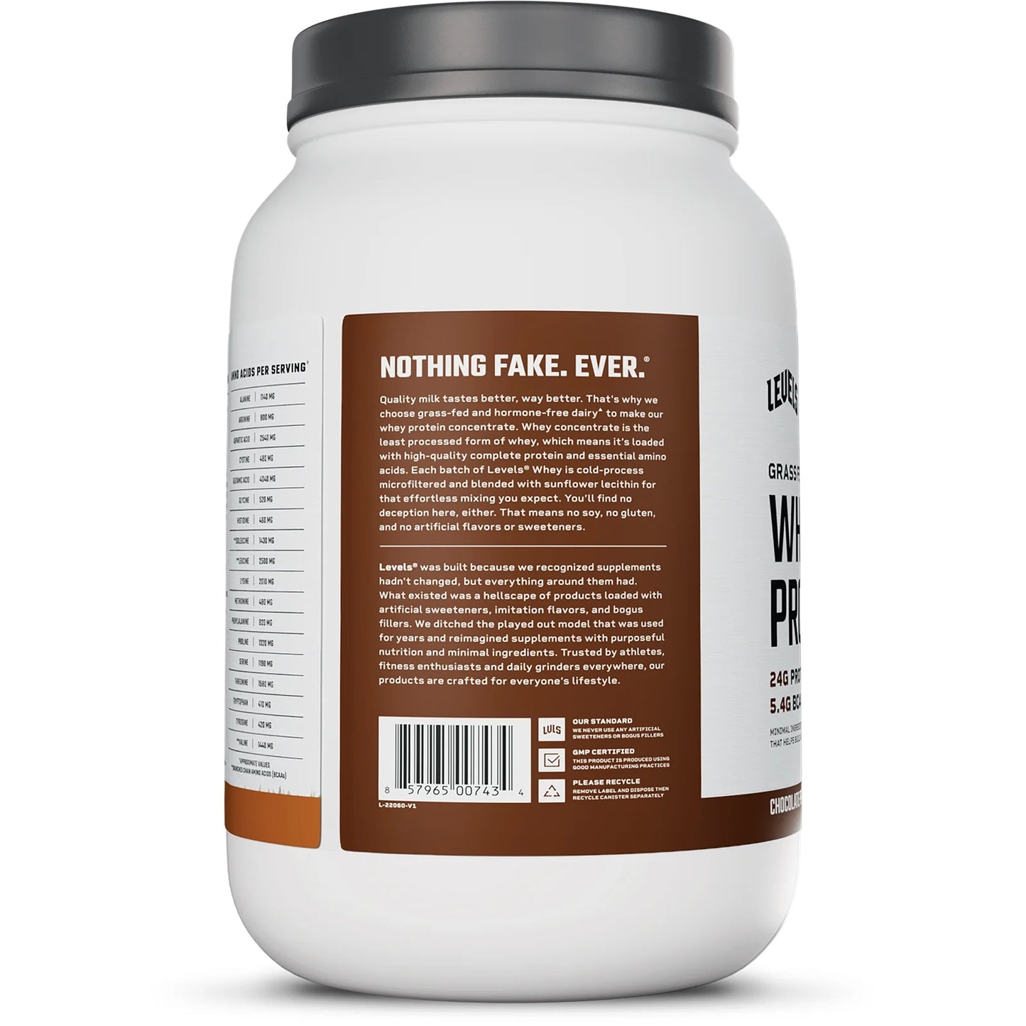 Grass Fed Whey Protein Powder, No Artificials, 24G of Protein, Chocolate Peanut Butter, 2LB