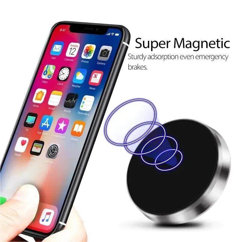 Magnetic Phone Car Holder Stand Universal Magnetic Mount Bracket Stick