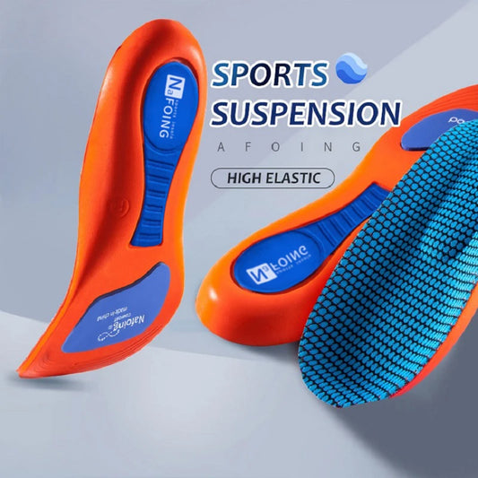 Sport Orthopedic Insoles for Feet Men Women EVA Breathable Shock