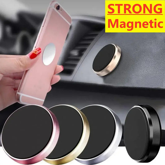 Magnetic Phone Car Holder Stand Universal Magnetic Mount Bracket Stick