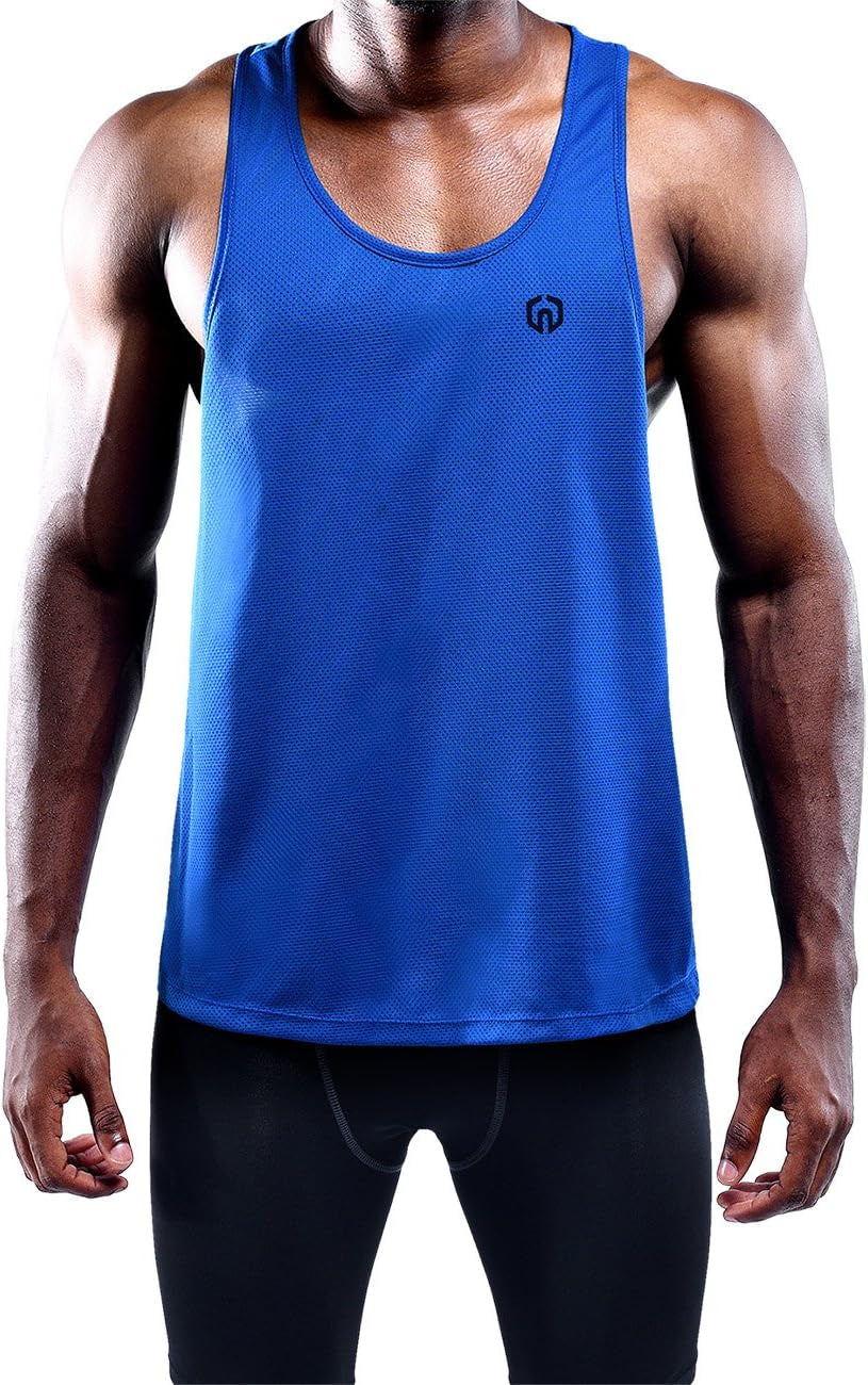 Men'S 3 Pack Dry Fit Y-Back Muscle Tank Top