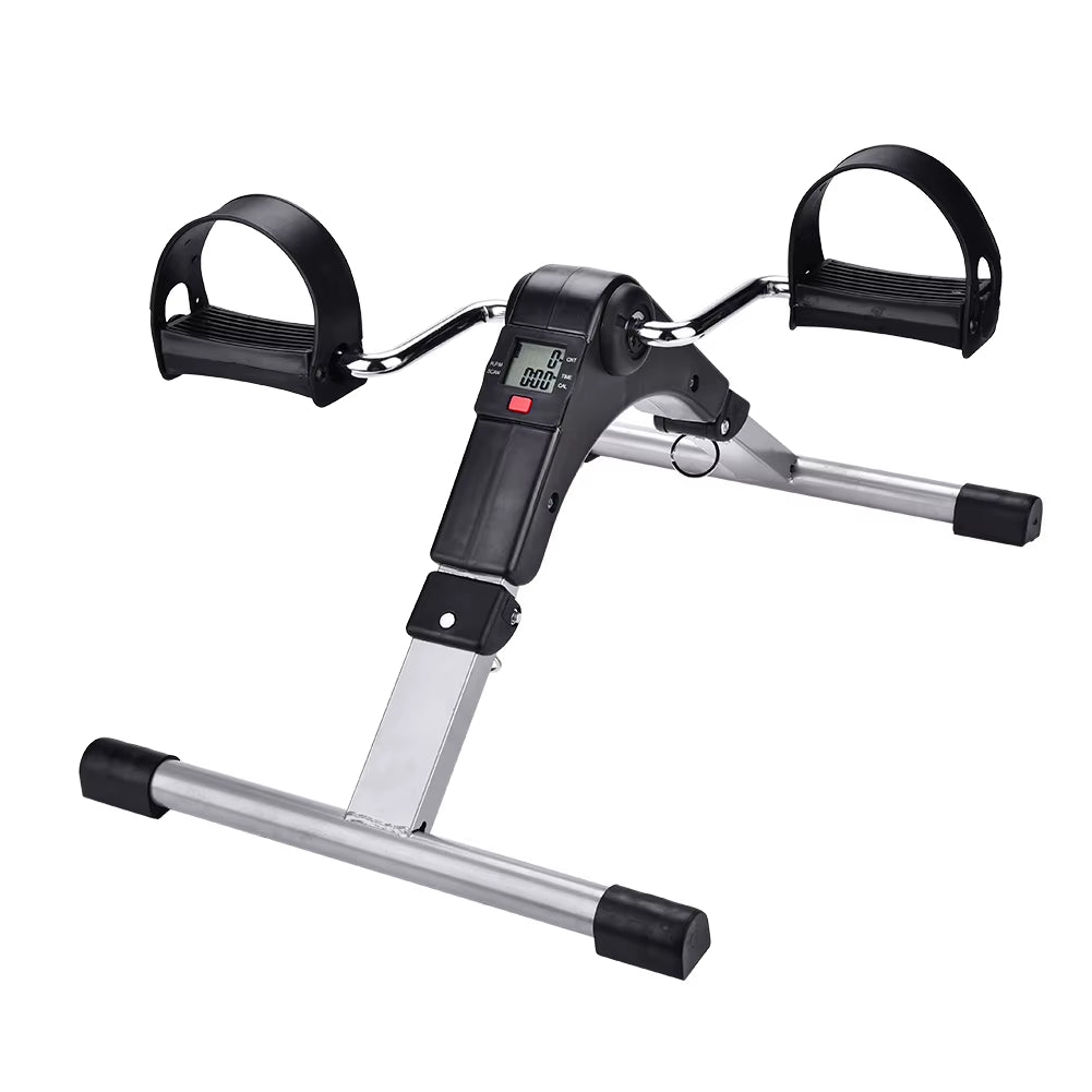 Bike Exercise Bike Trainer Exercise Bike Gym Exercise Indoor Folding Bike Trainer Pedal Fitness Exerciser Leg Workout